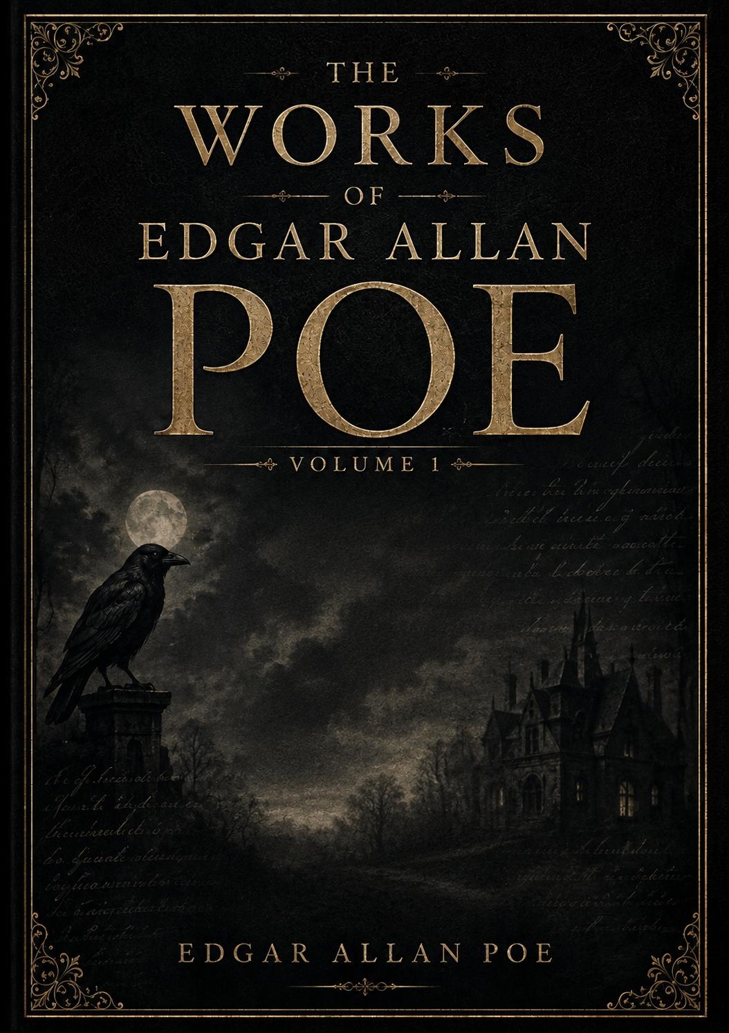 Cover of The Works of Edgar Allan Poe - Volume 1