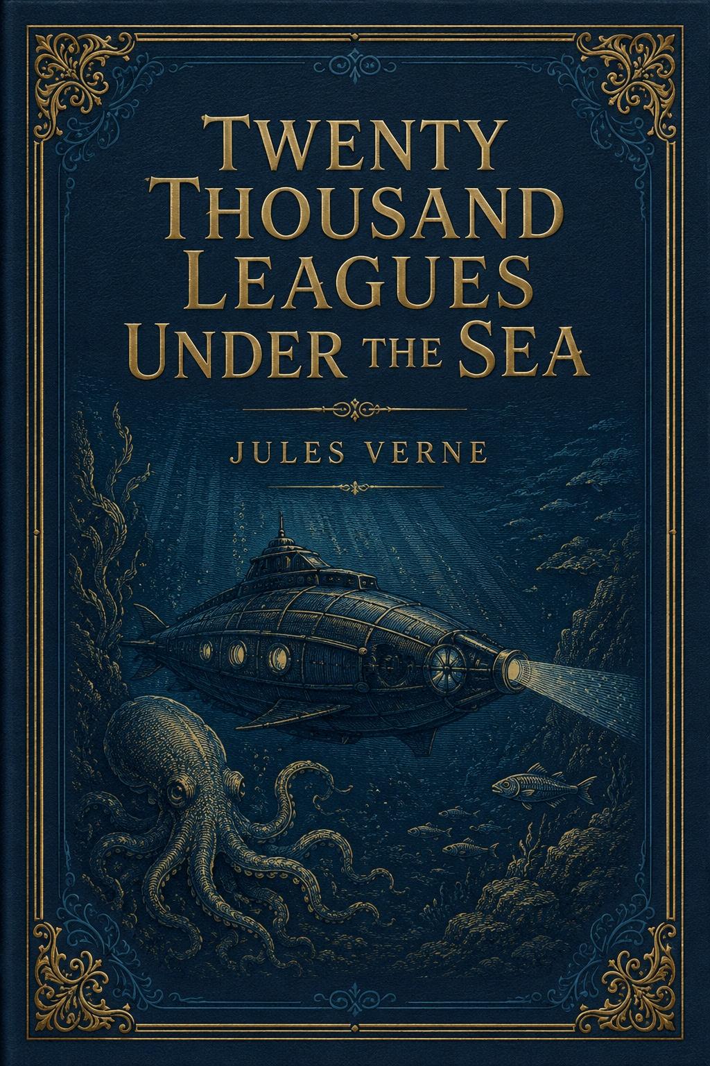 Cover of Twenty Thousand Leagues under the Sea